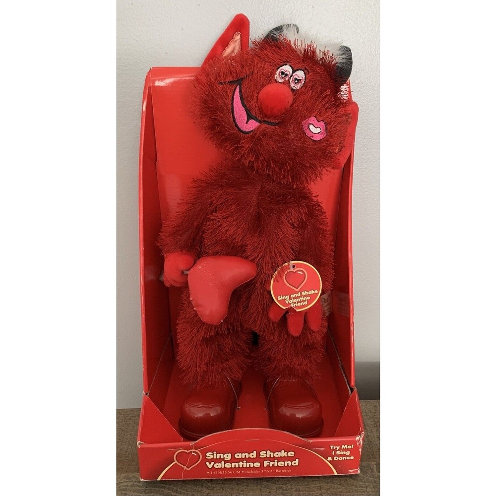 Valentine’s Day Animated Musical Friend Dan Dee Sings Shakes Valentine WORKS